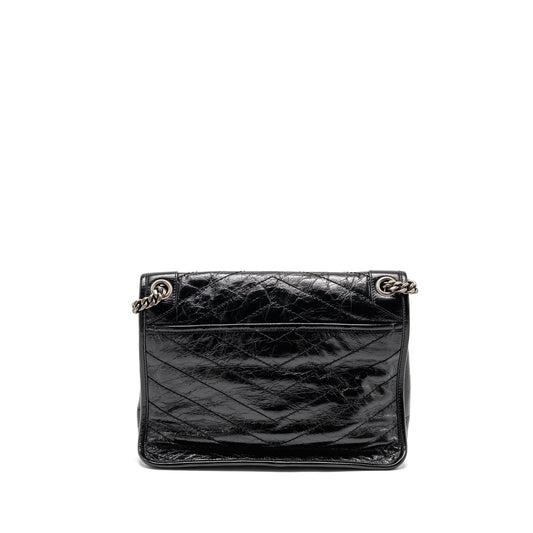 Saint Laurent / Medium Niki Calfskin Black