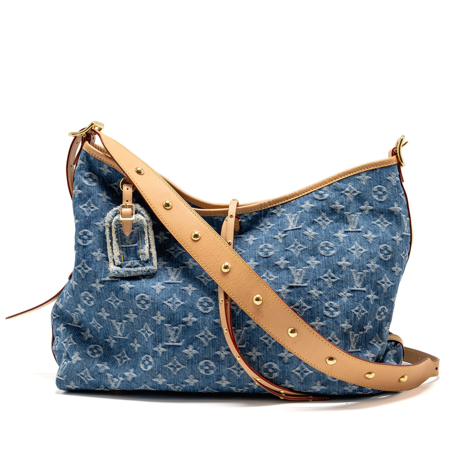 Louis Vuitton Carryall Monogram Denim Blue