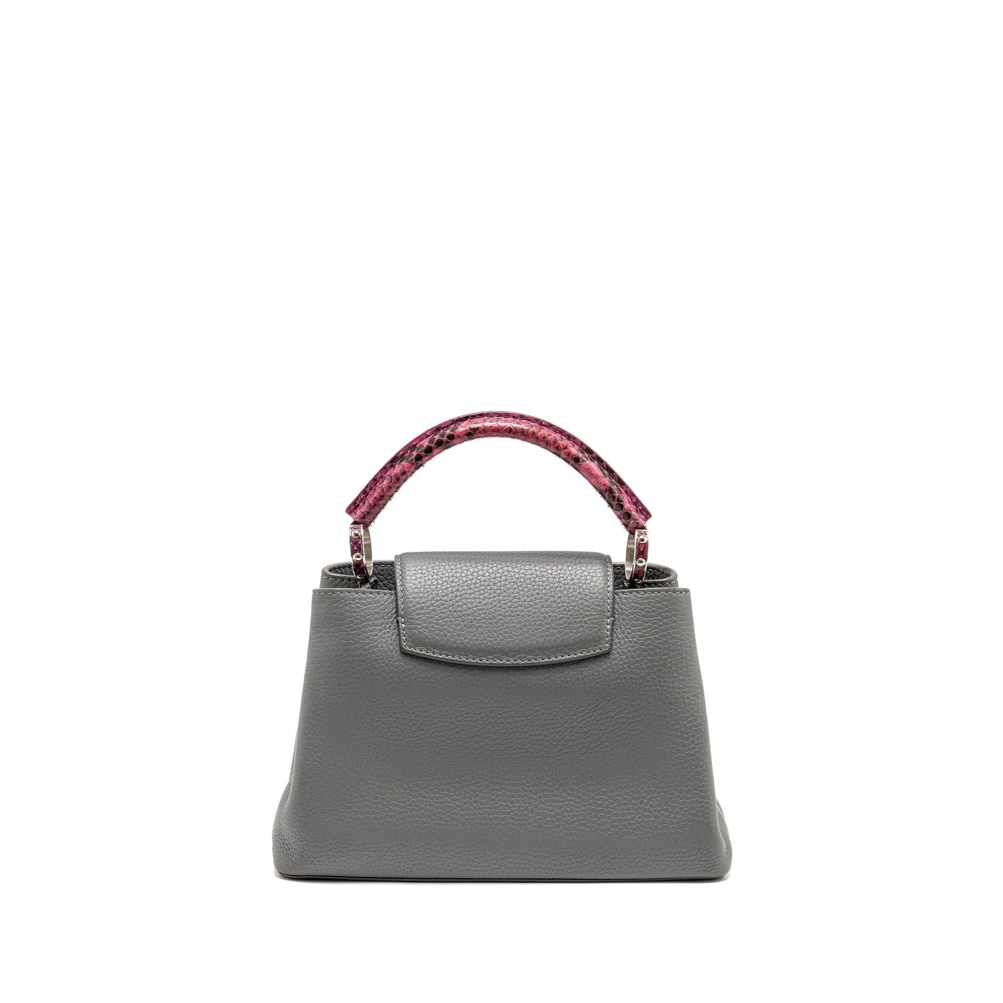 Louis Vuitton Capucine Python/Taurillon Leather Grey