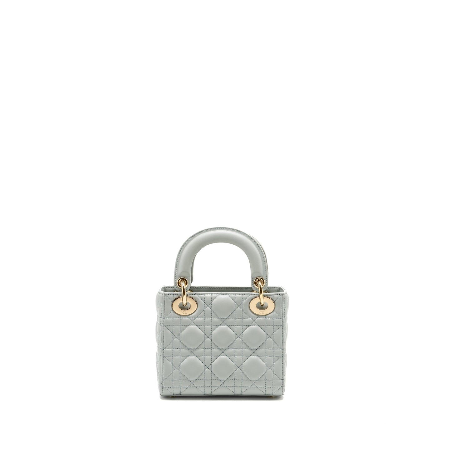 Dior Mini Lady Dior Lambskin Light Blue