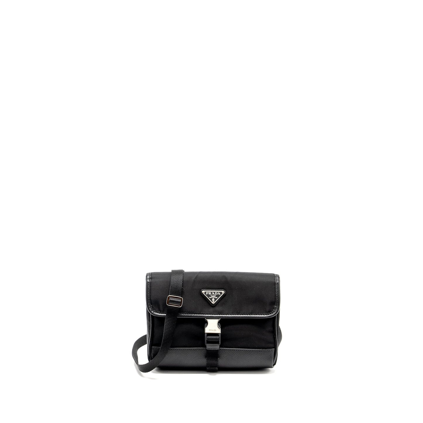 Prada Smartphone Case Re-Nylon and Saffiano leather black