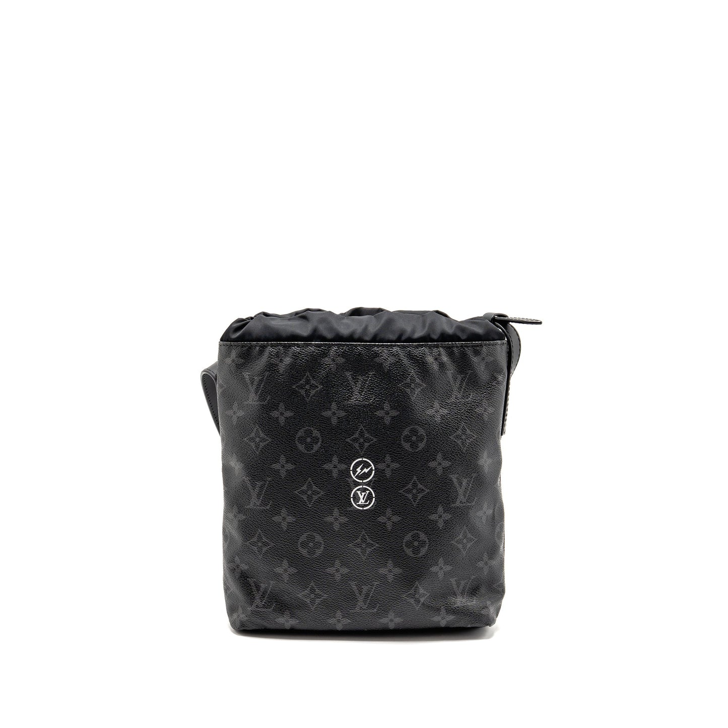 Louis Vuitton Monogram Eclipse Fragment Nano Purse Canvas Black