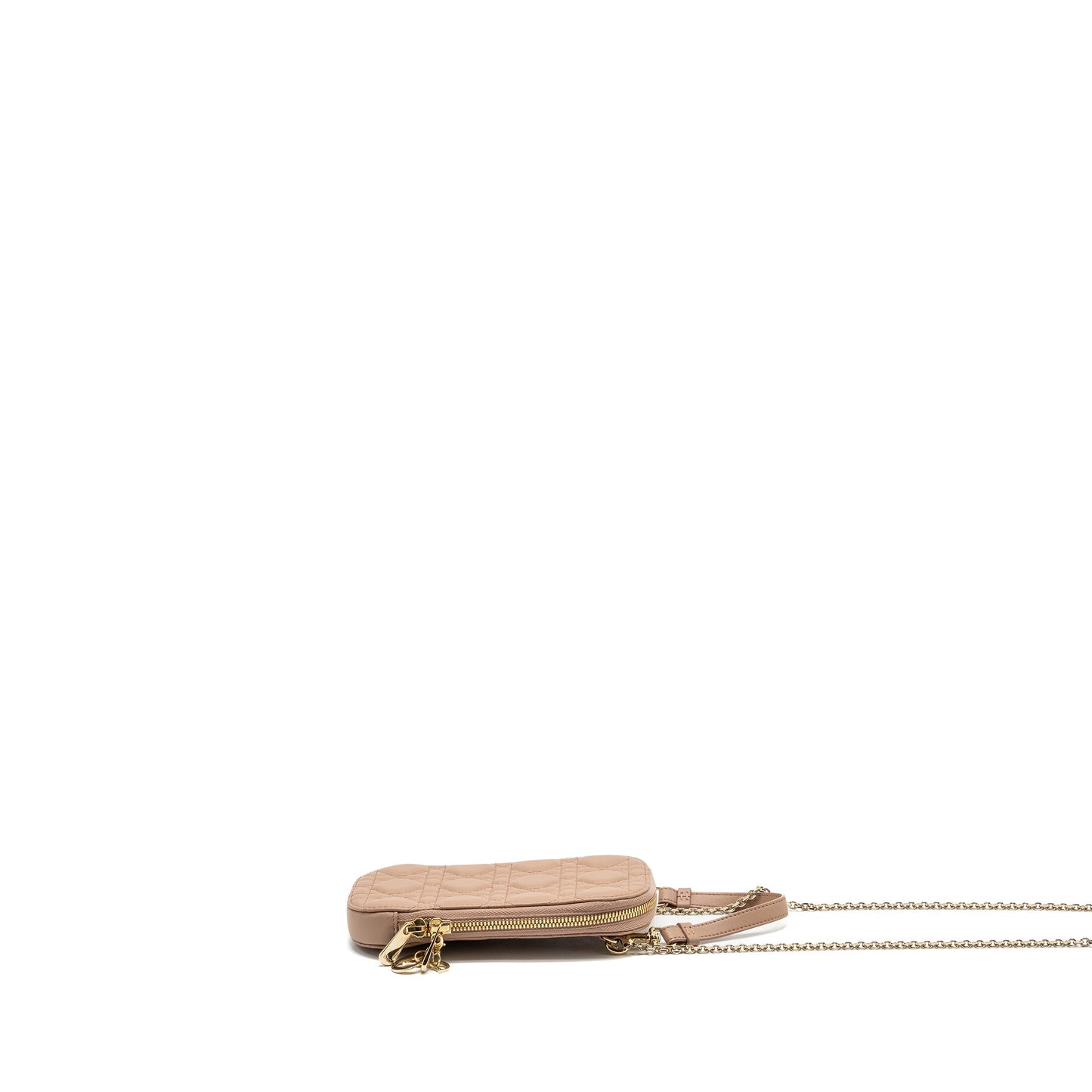 Dior Lady Dior Call'in Dior Phone Holder Lambskin dusty pink