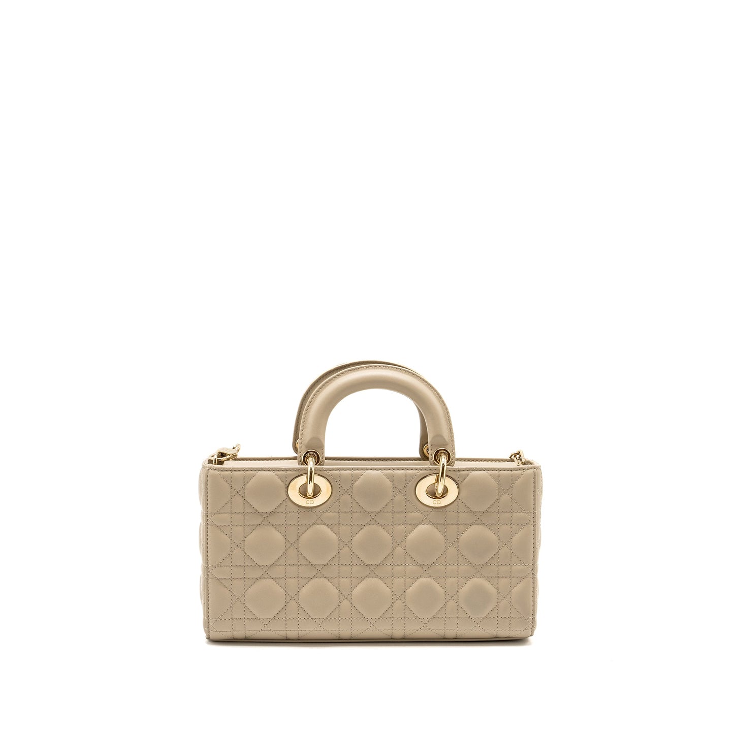 Dior Medium Lady D-Joy Purse Lambskin Beige
