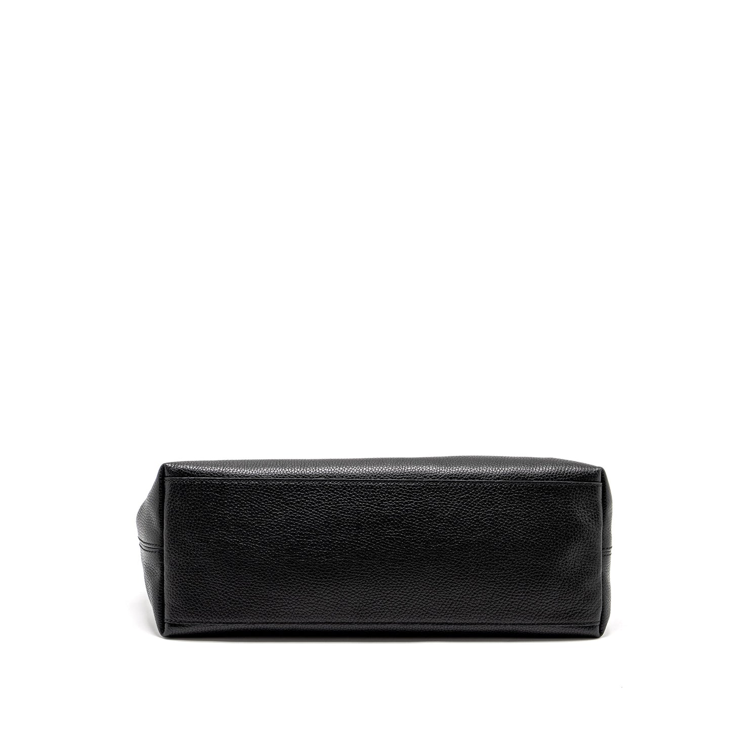 Gucci Interlocking G Soho Tote Purse Calfskin Black