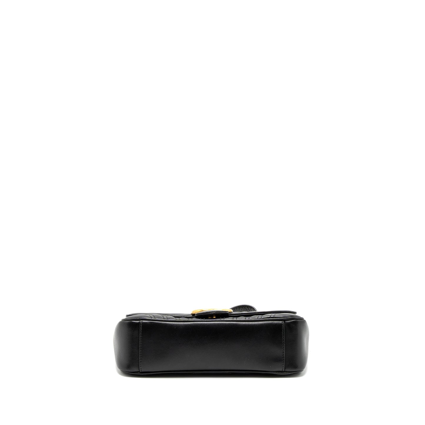 Gucci Small Marmont Purse Calfskin Black