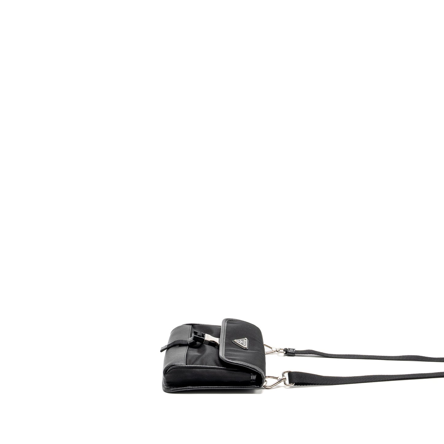 Prada Smartphone Case Re-Nylon and Saffiano leather black
