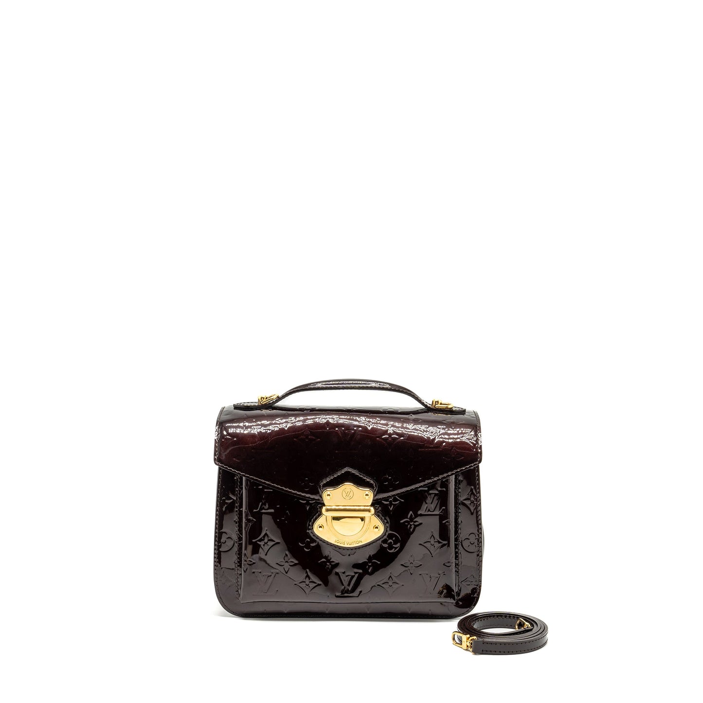 Louis Vuitton Miranda Purse Monogram Vernis Amarante