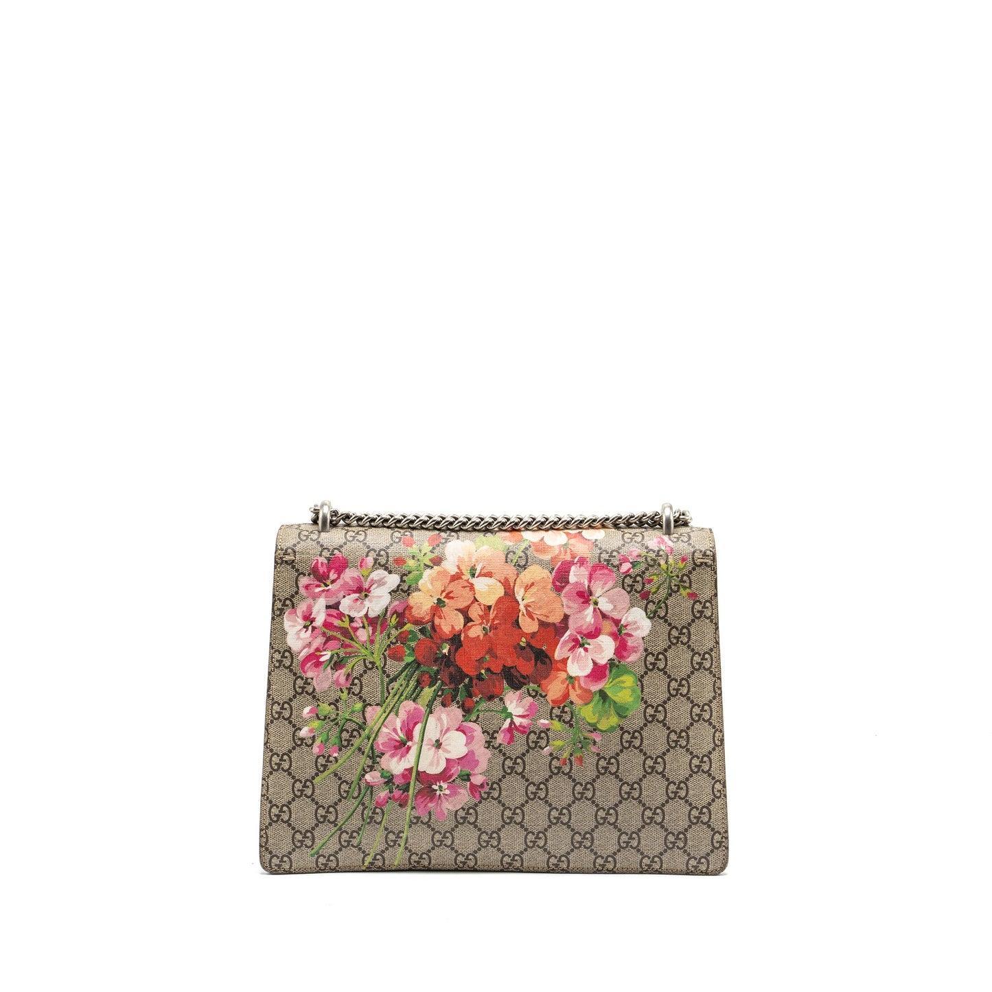 Gucci Large Dionysus Purse supreme canvas with flower print multicolor