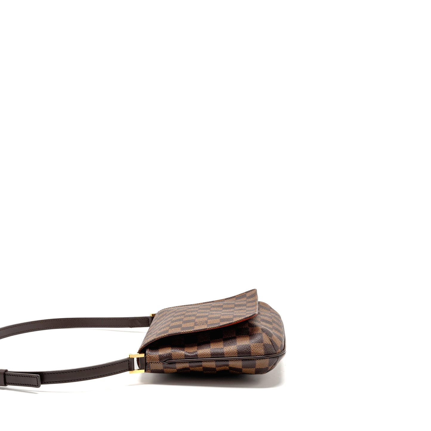 Louis Vuitton Vintage Musette Tango Damier Ebene Canvas