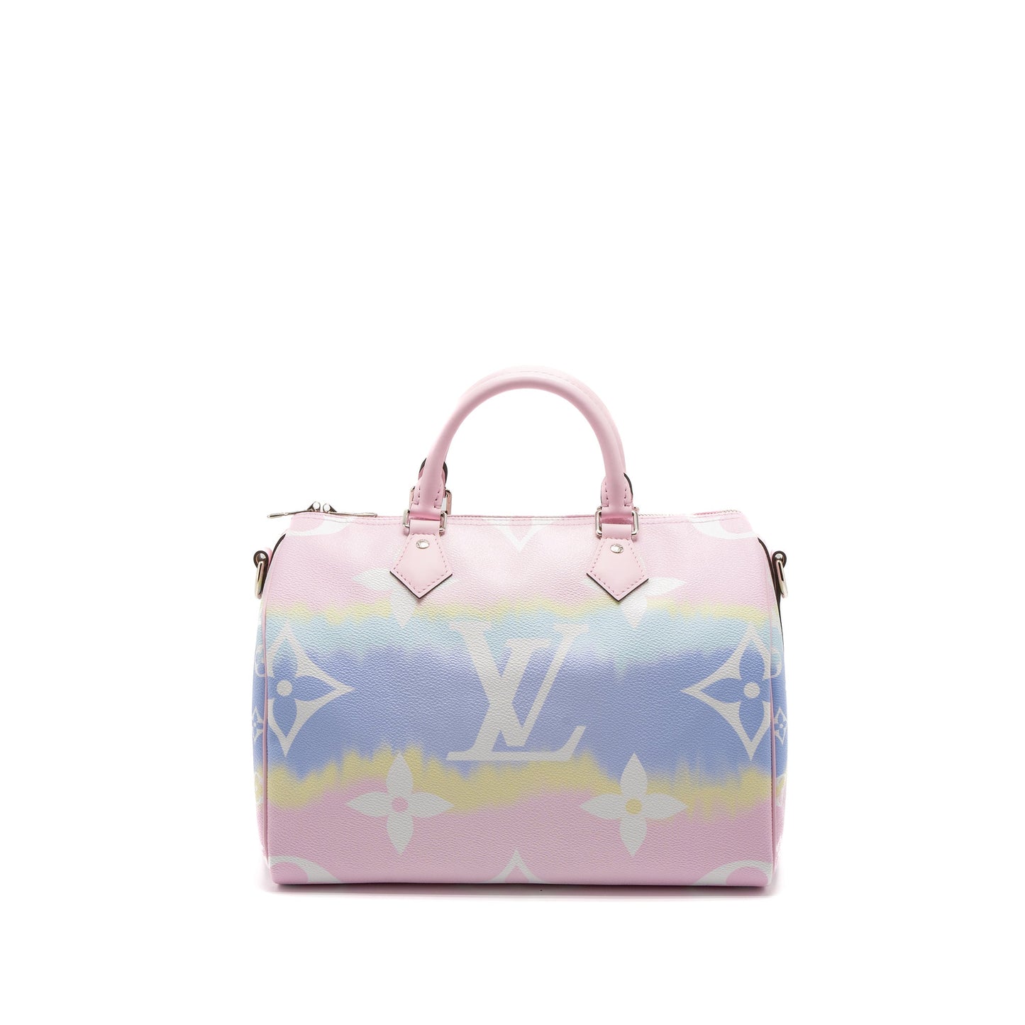Louis Vuitton Speedy Bandouliere 30 Monogram Escal Giant Canvas Pastel Pink