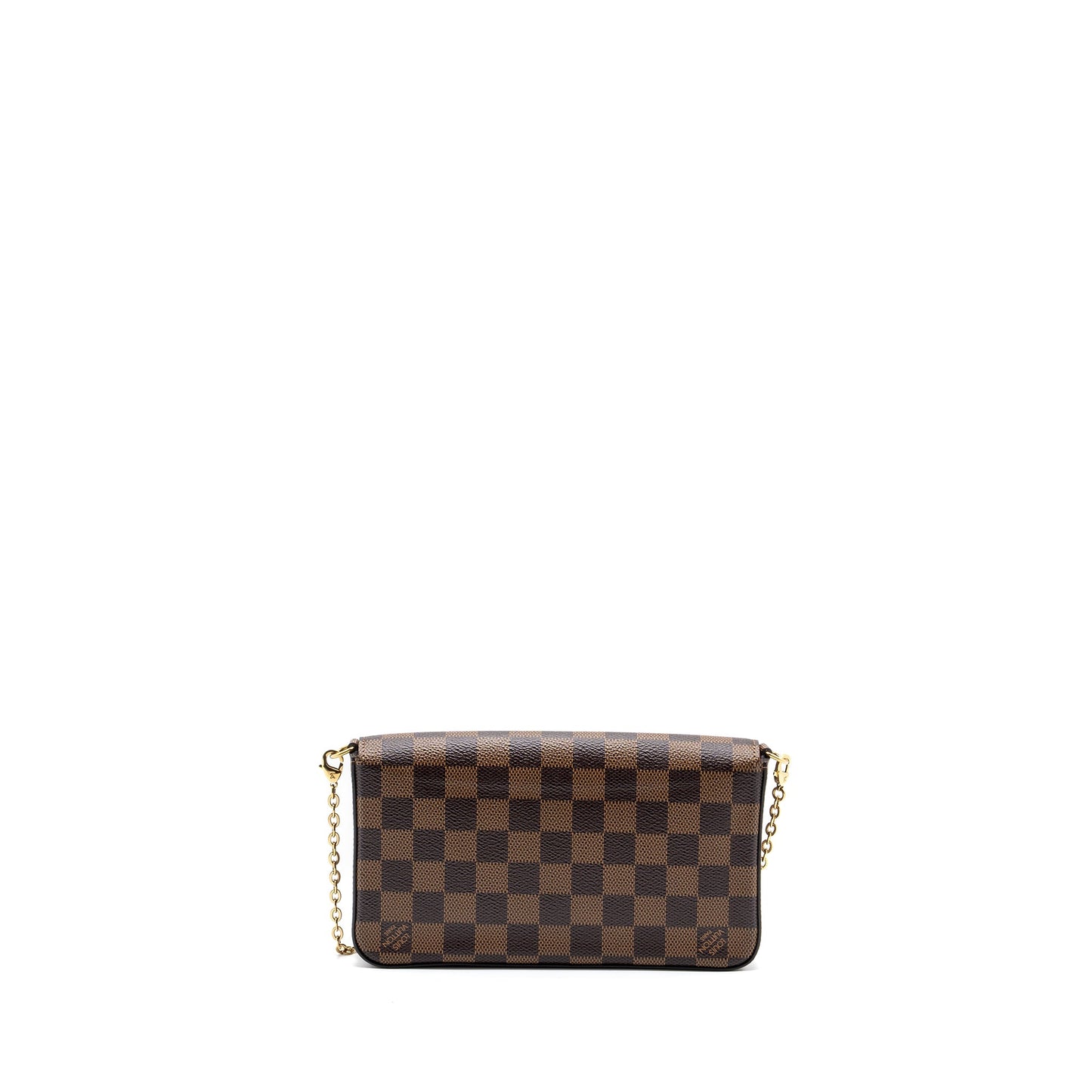 Louis Vuitton Felicie pochette Damier Ebene canvas