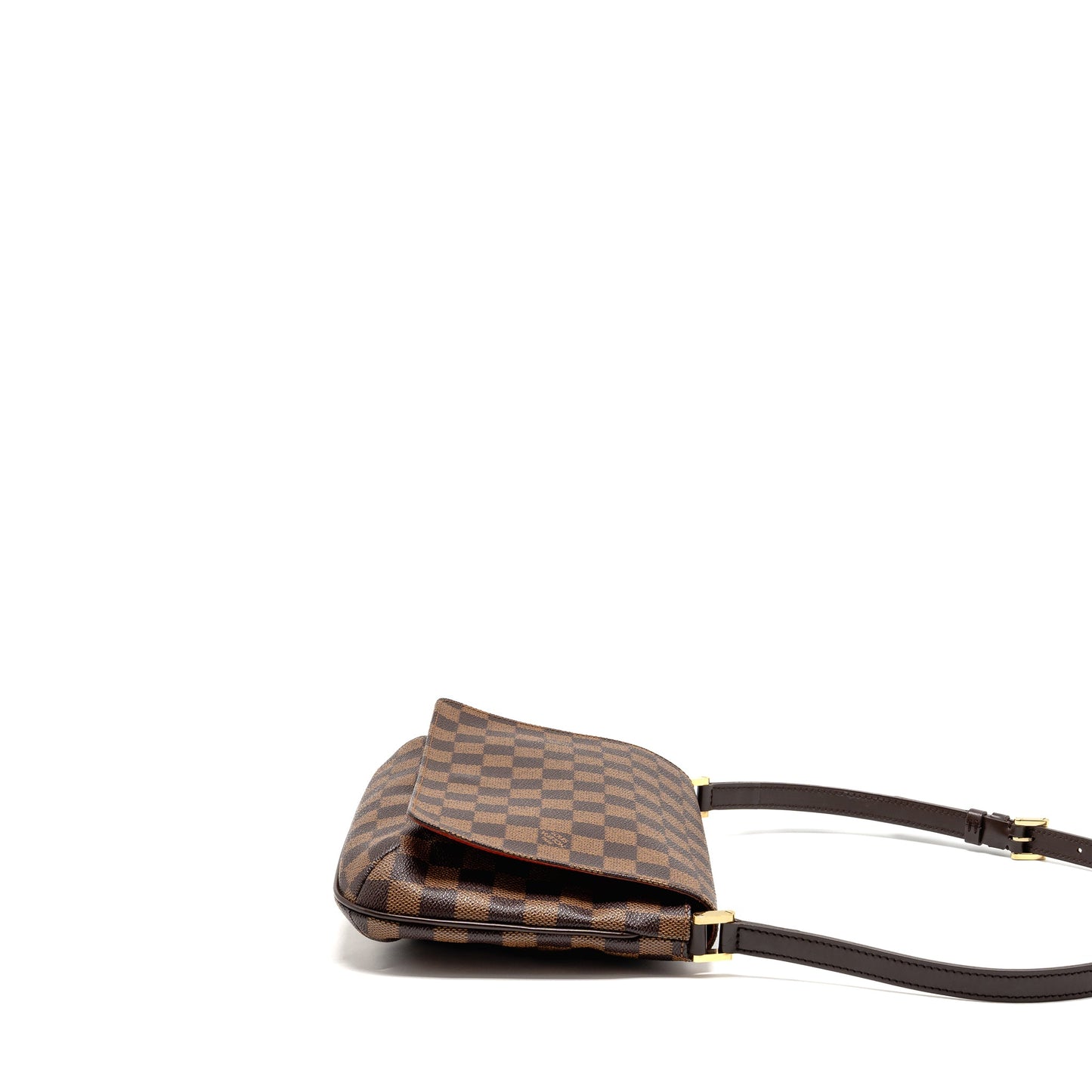 Louis Vuitton Vintage Musette Tango Damier Ebene Canvas
