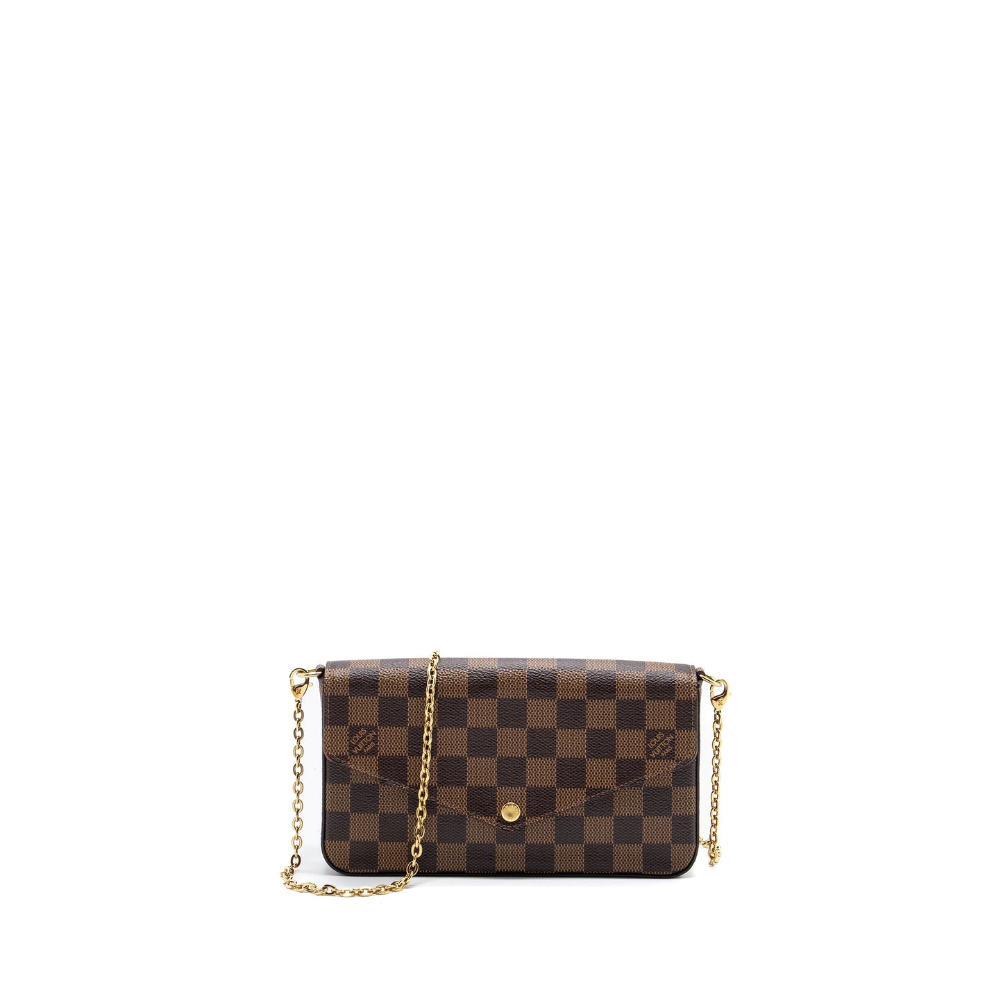 Louis Vuitton Felicie pochette Damier Ebene canvas