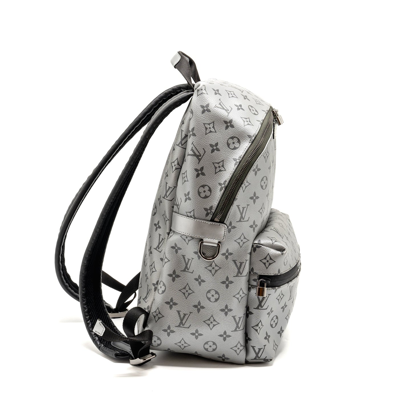 Louis Vuitton backpack Apollo monogram canvas silver / black