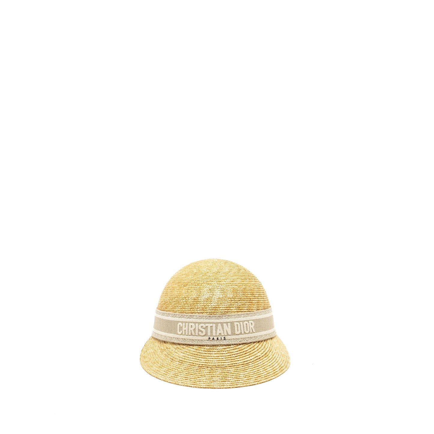 Size 57 Raffia Cap Grey/Multicolour