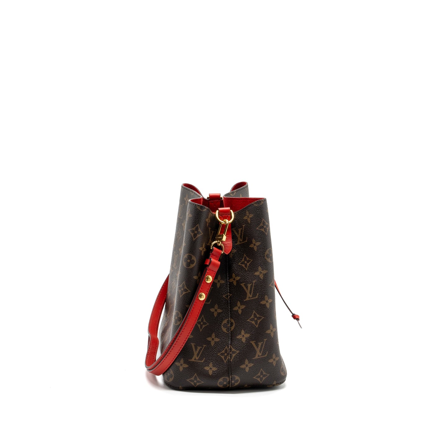 Louis Vuitton neonoe monogram canvas / red