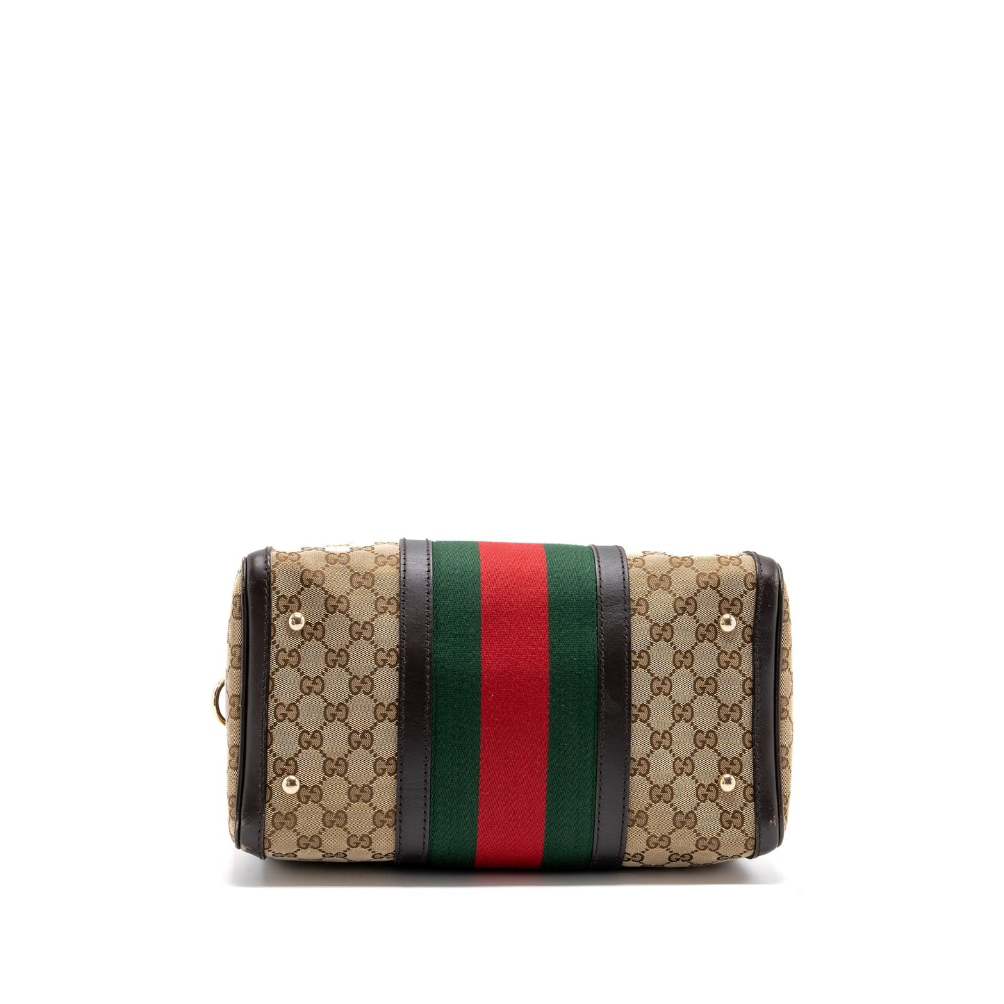 Gucci Boston Purse Supreme Canvas brown
