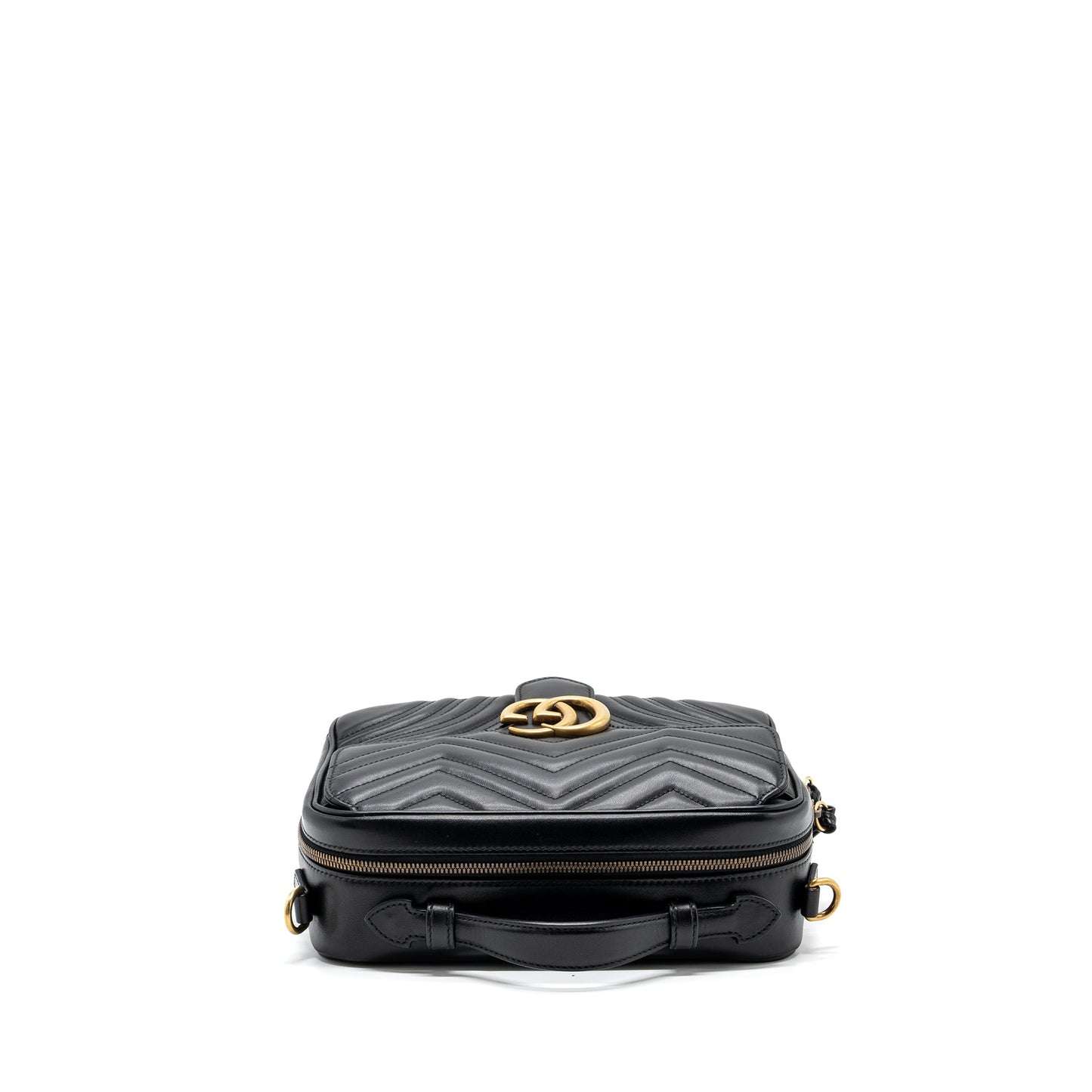 Gucci Marmont Matelasse Mini Purse Calfskin Black
