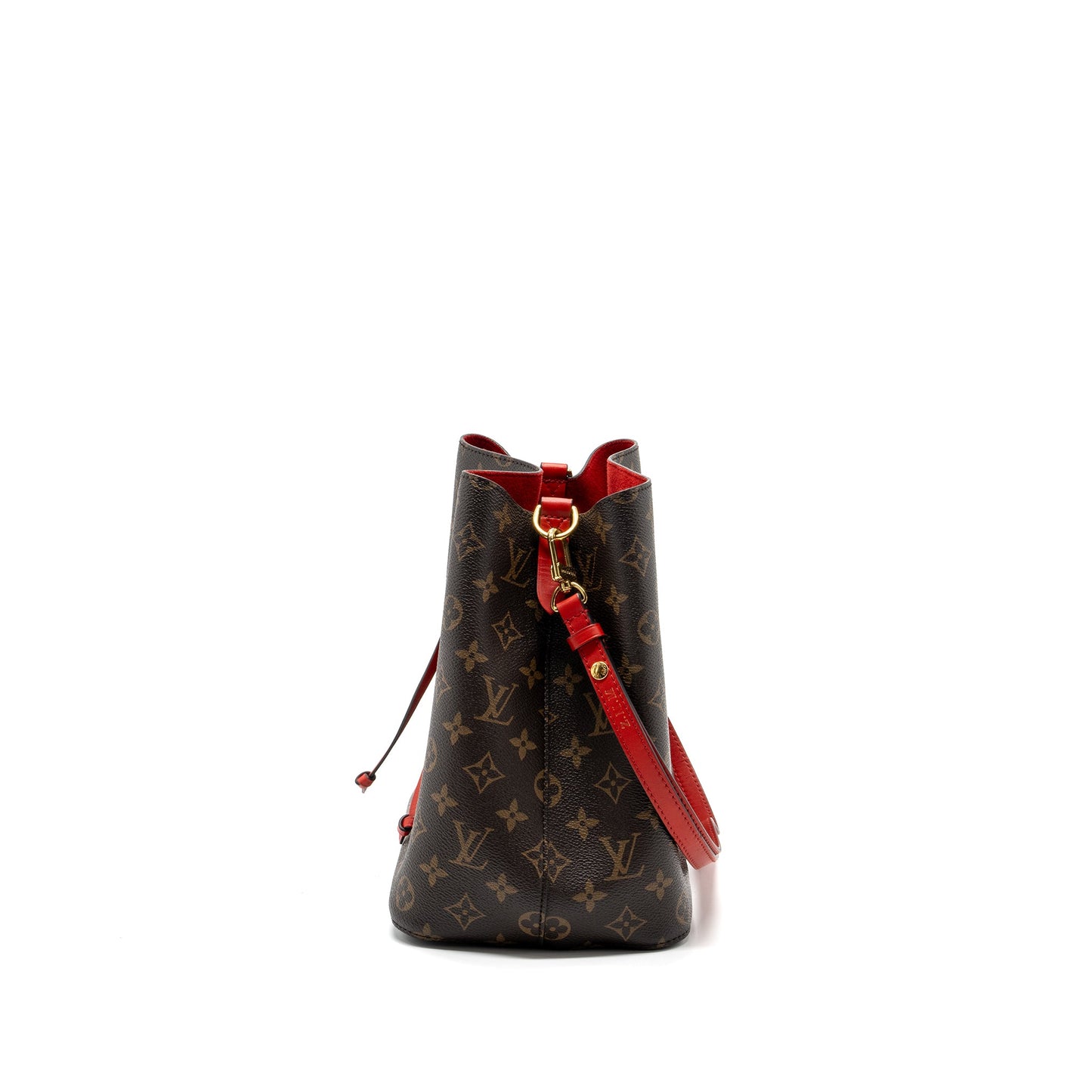 Louis Vuitton neonoe monogram canvas / red