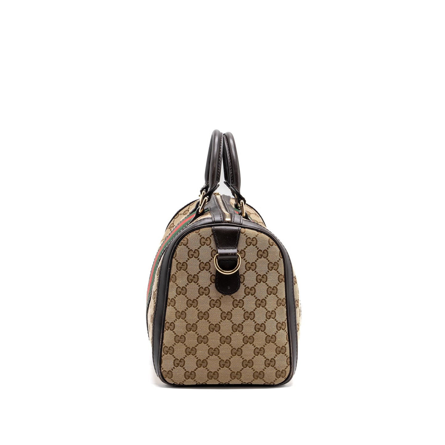 Gucci Boston Purse Supreme Canvas brown