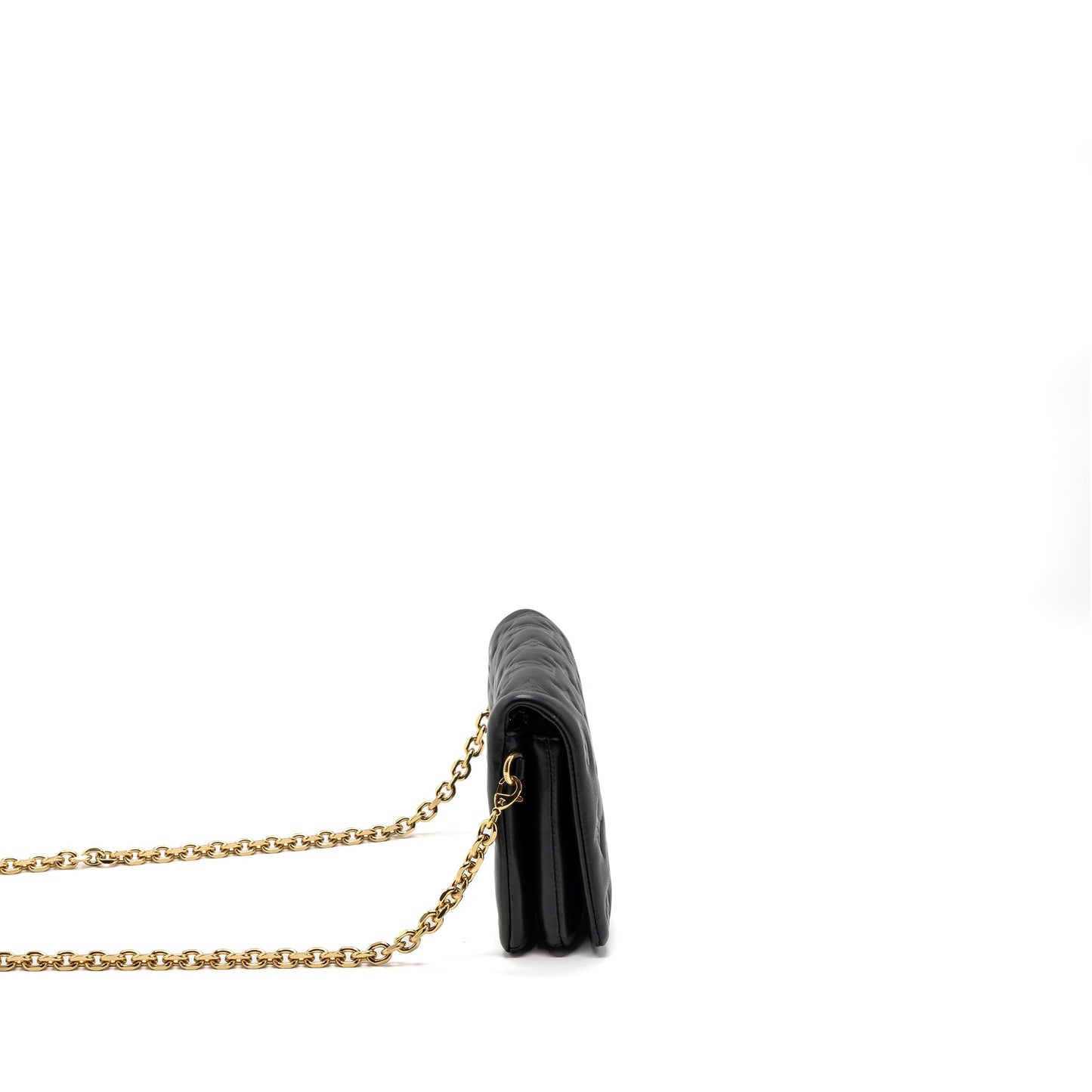 Louis Vuitton Pochette Coussin Lambskin black
