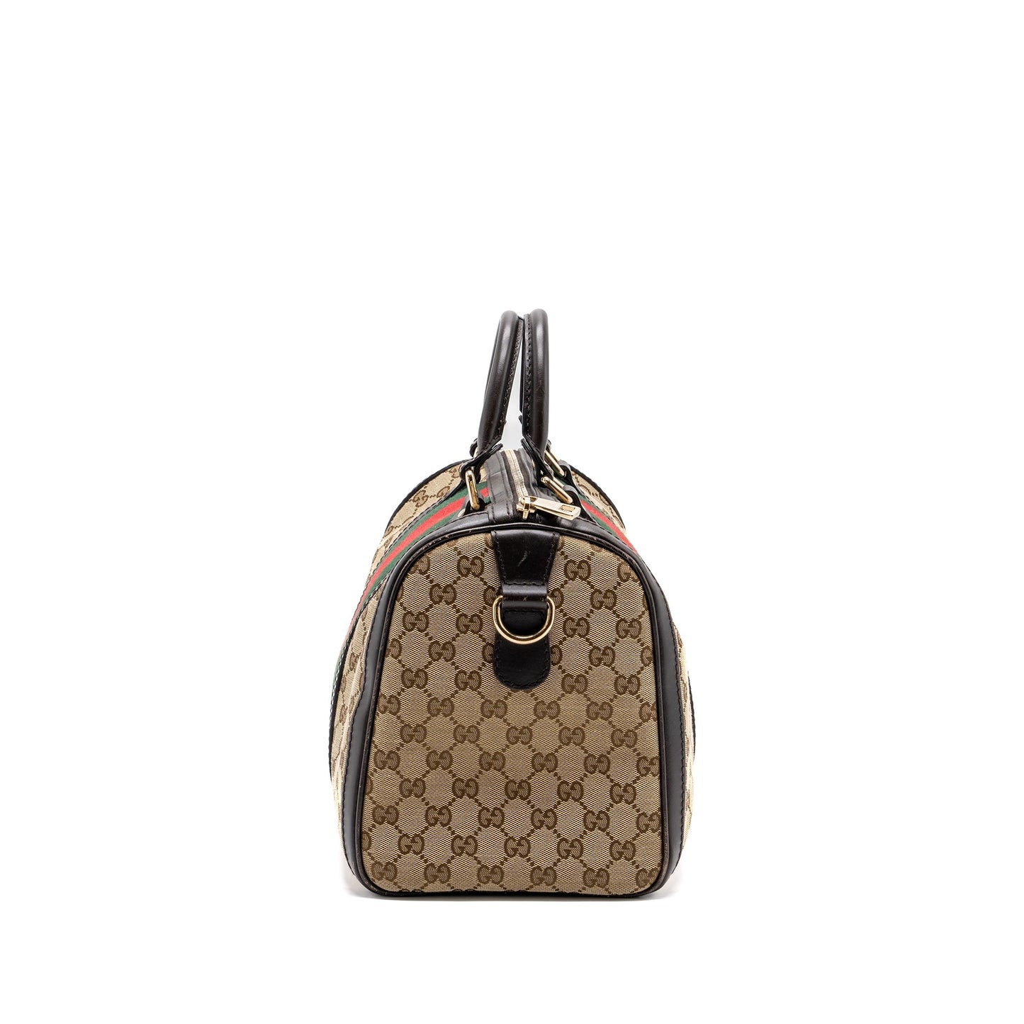 Gucci Boston Purse Supreme Canvas brown