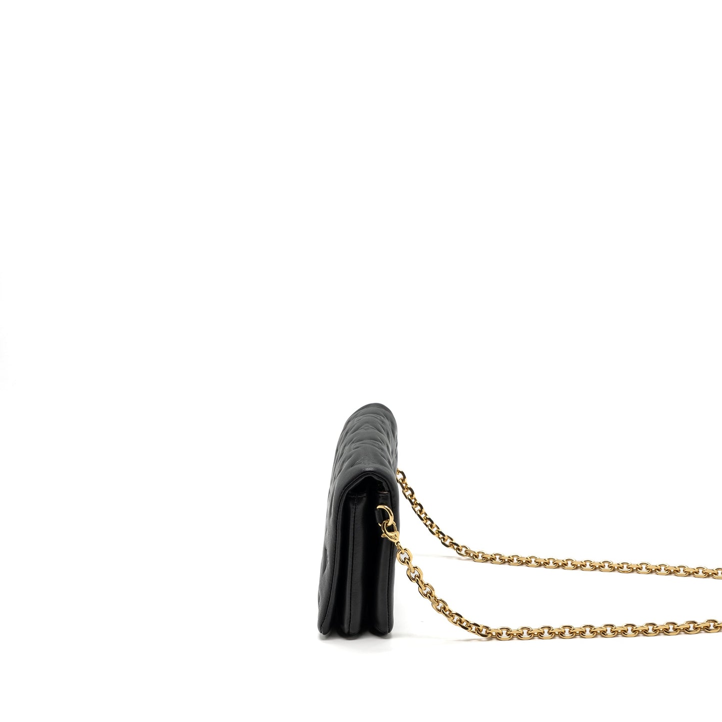 Louis Vuitton Pochette Coussin Lambskin black