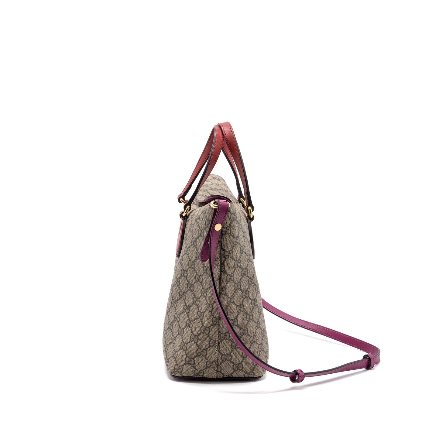 Gucci Tote Purse Canvas Multicolour