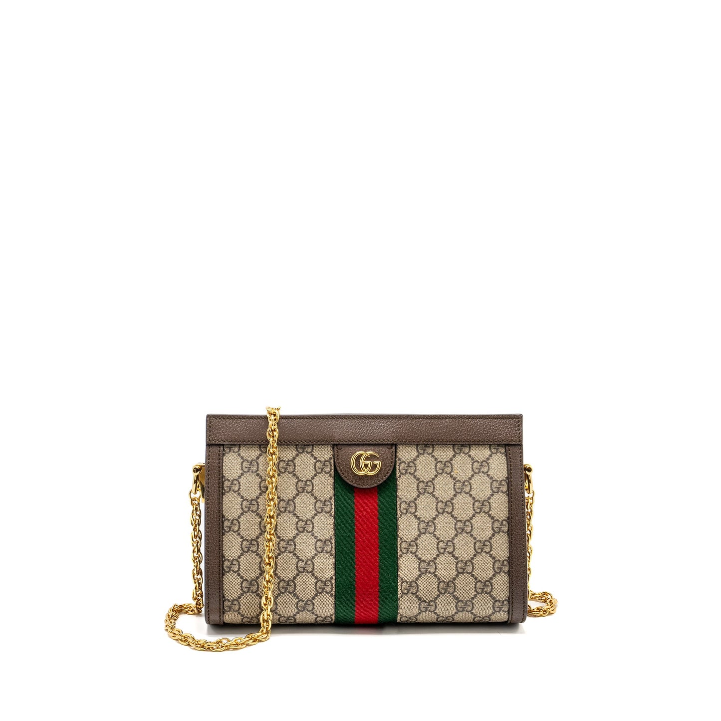 Gucci Ophidia Small Mini Purse Supreme Canvas/leather