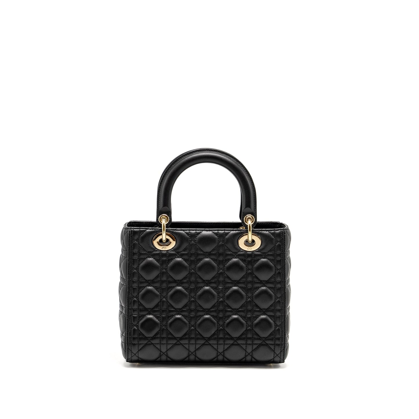 Dior Medium Lady Dior Lambskin Black