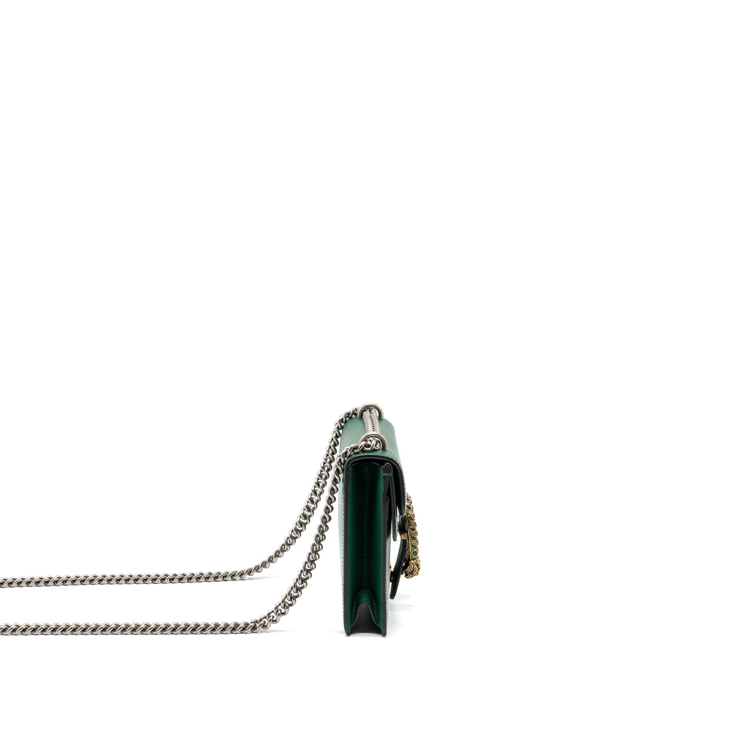 Gucci Dionysus Mini Purse Calfskin Green