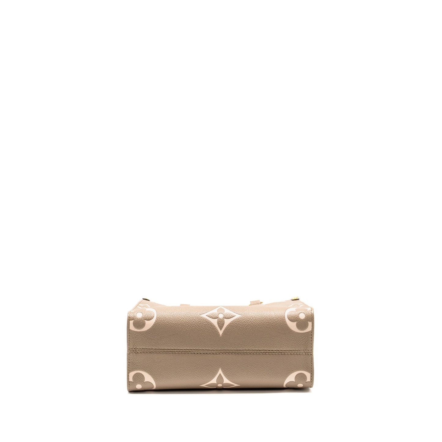 Louis Vuitton ONTHEGO Bicolour Monogram Empreinte Leather Tourterelle/Creme
