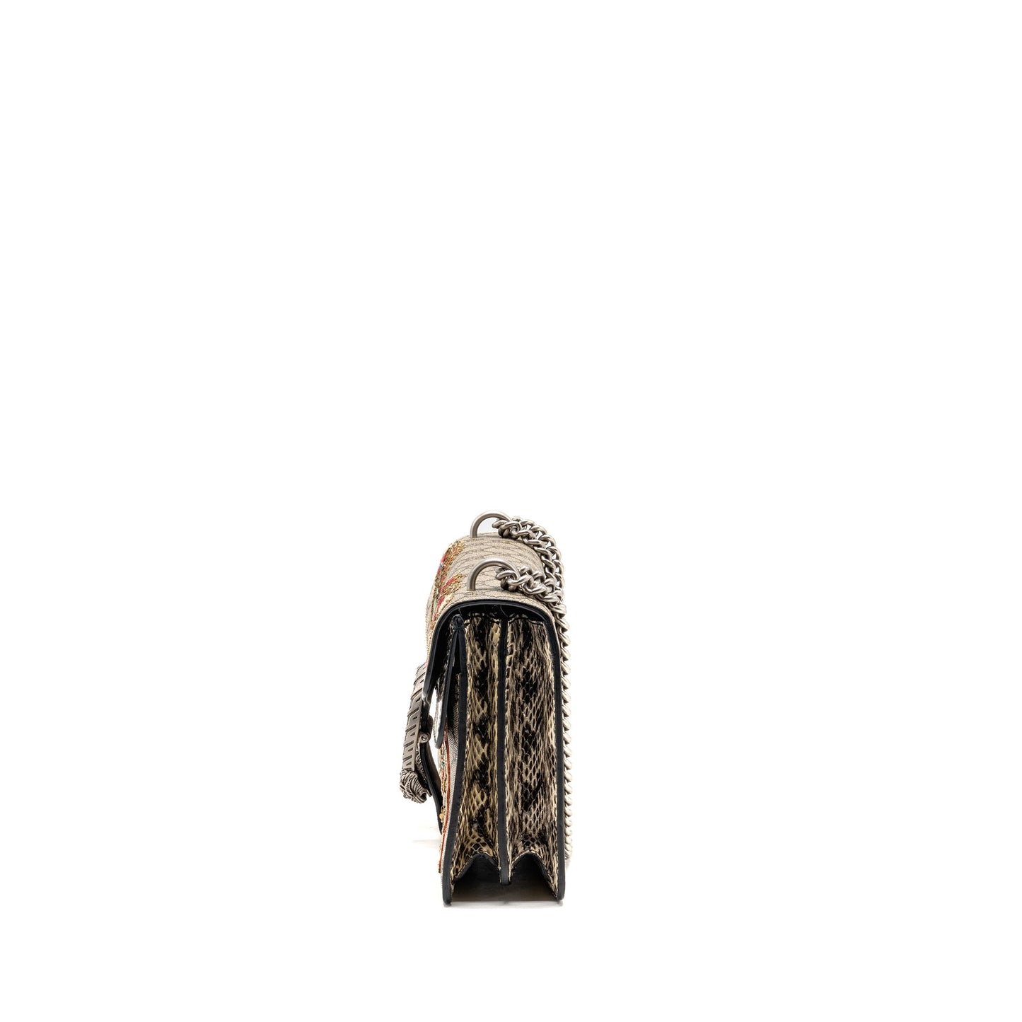 Gucci Small Elephant Embroidered Dionysus Mini Purse Supreme Canvas/Leather Beige/Multicolour