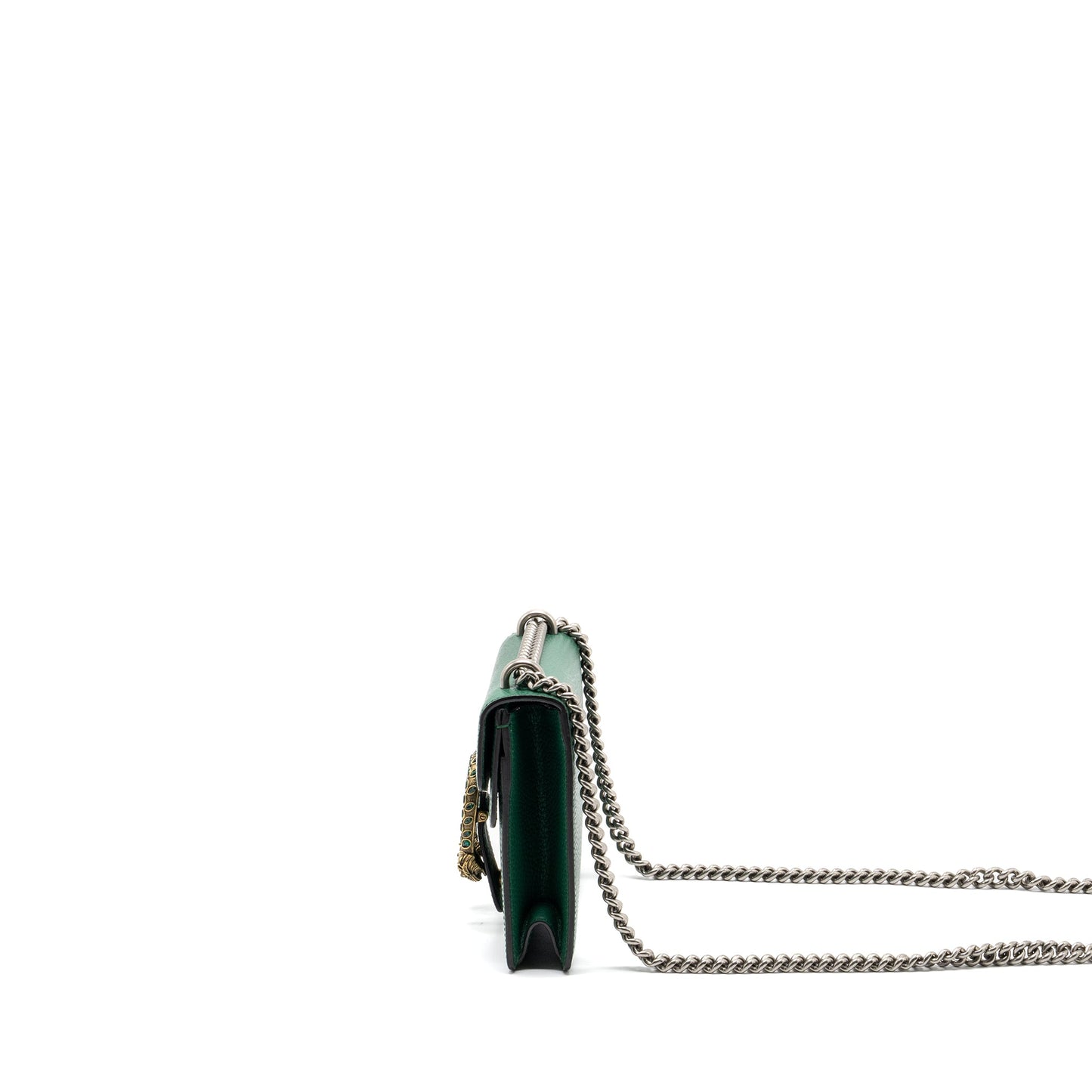Gucci Dionysus Mini Purse Calfskin Green
