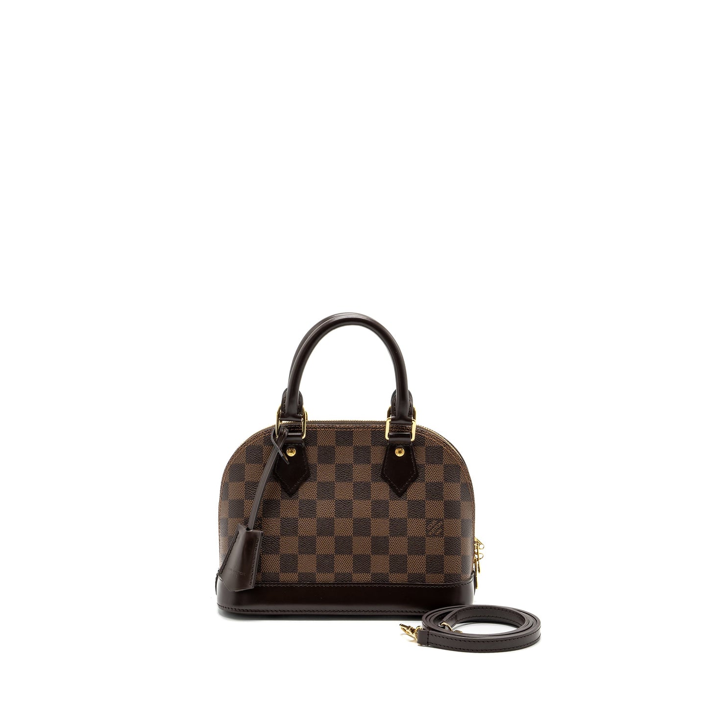Louis Vuitton Alma Damier Ebene CANVAS