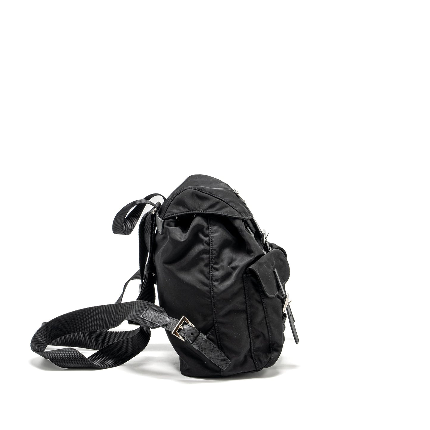 PRADA Small Re-Nylon Backpack Black