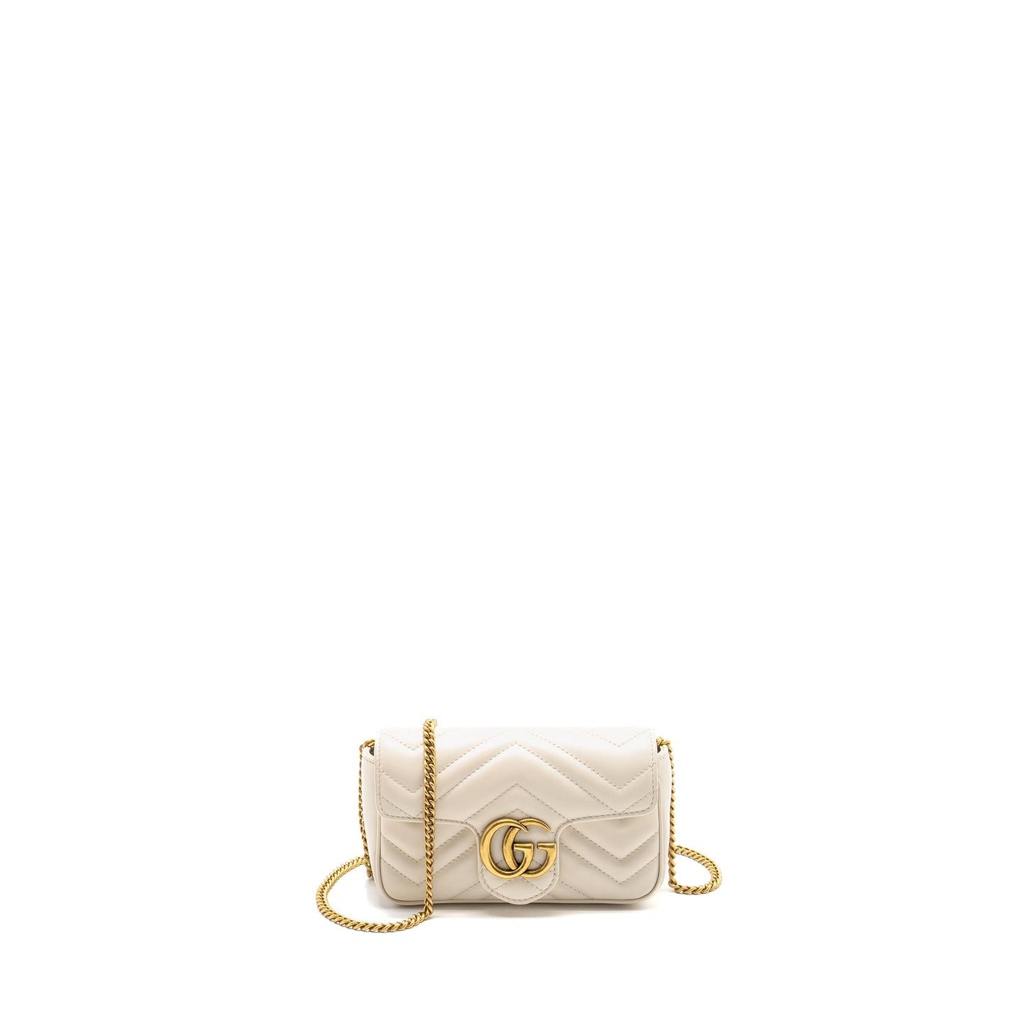 Gucci Marmont Super Mini Calfskin White