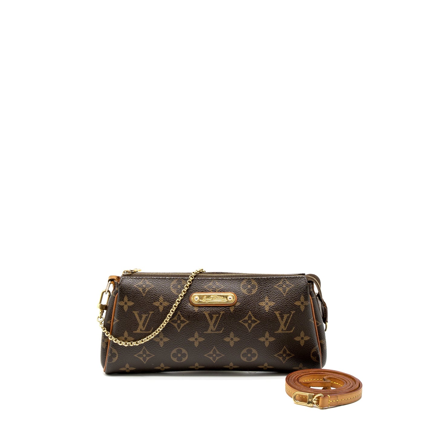 Louis Vuitton Eva Pochette Purse Monogram Canvas