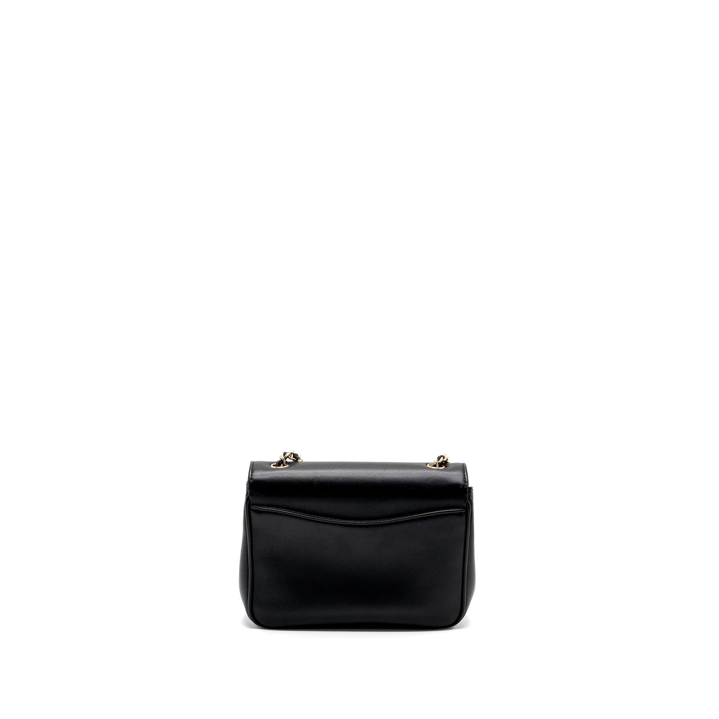 Chanel Small Flap Bag Lambskin Black LGHW