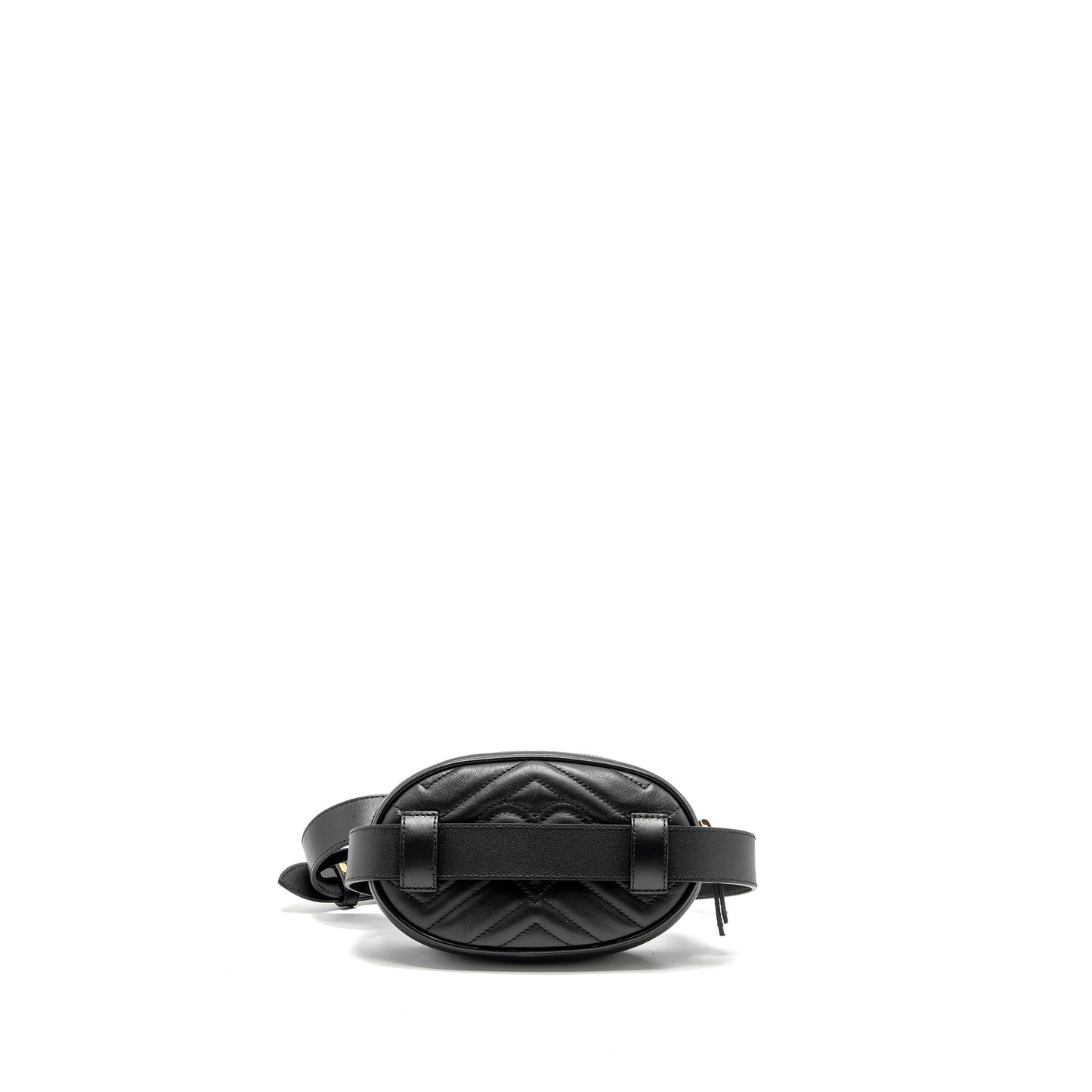 Gucci Marmont Belt Purse Calfskin Black