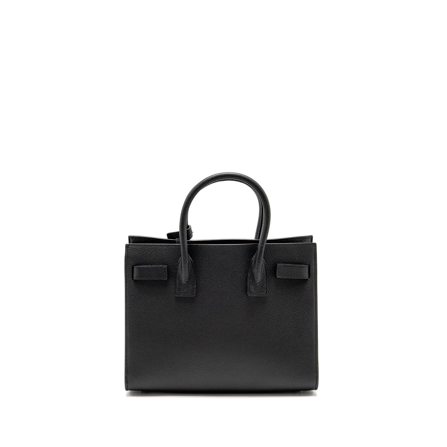 Saint Laurent Sac De Jour grained calfskin black