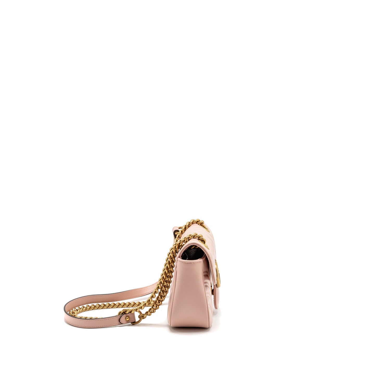 Gucci Small Marmont Mini Purse Calfskin Pink