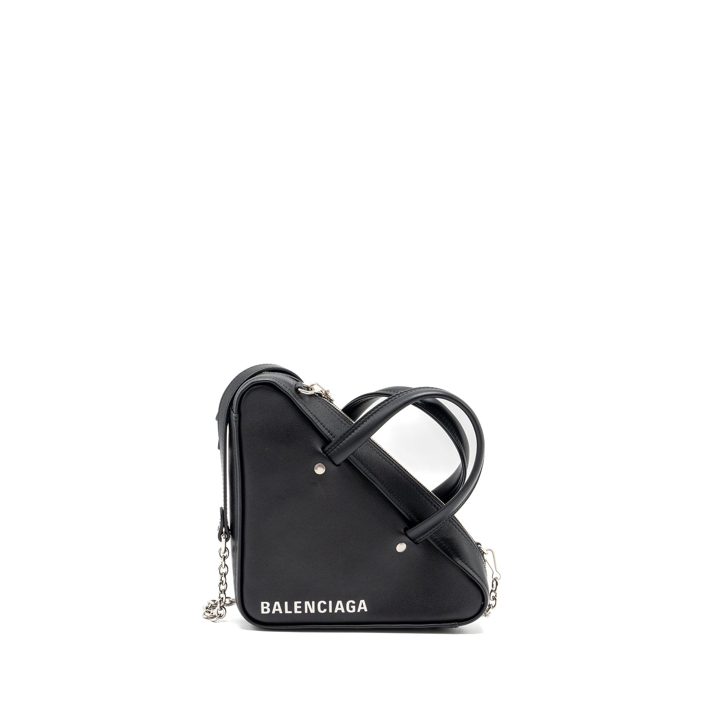Balenciaga triangle duffle Purse calfskin black