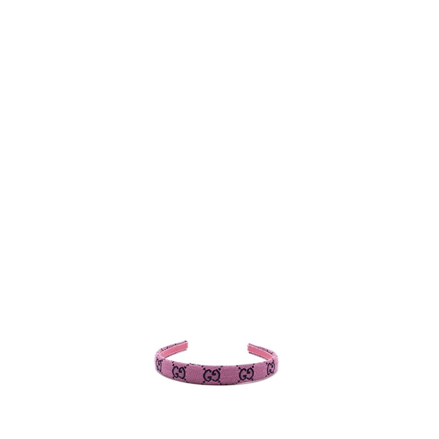 GUCCI Logo Headband Canvas Pink