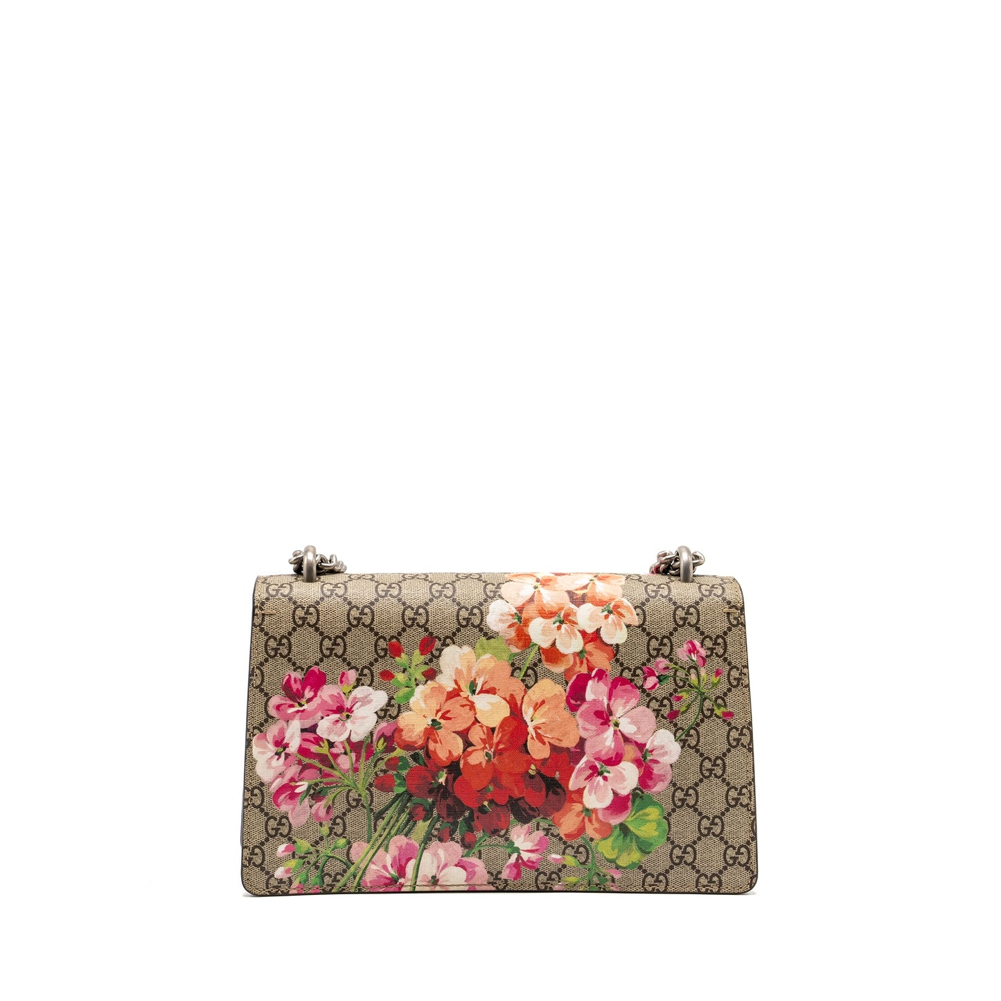 Gucci Dionysus Chain Purse Supreme Canvas with flower print multicolour