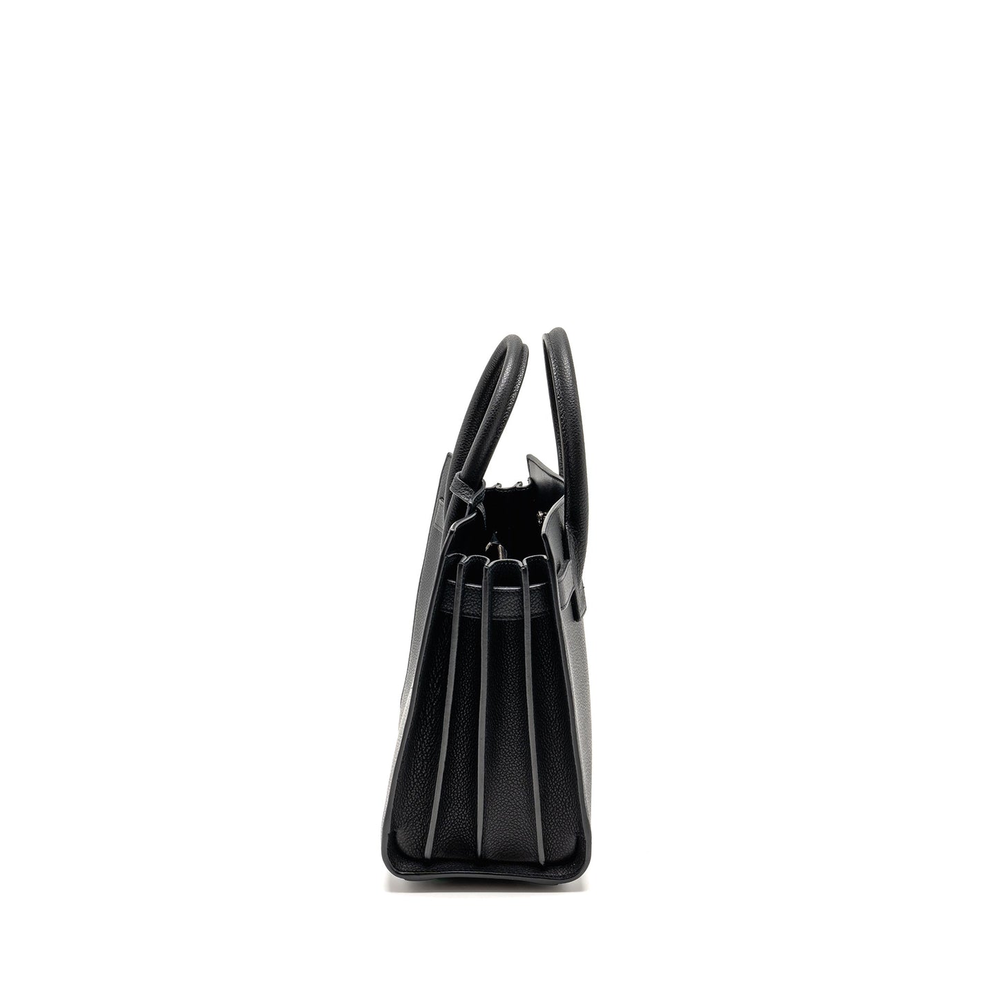 Saint Laurent Sac De Jour grained calfskin black