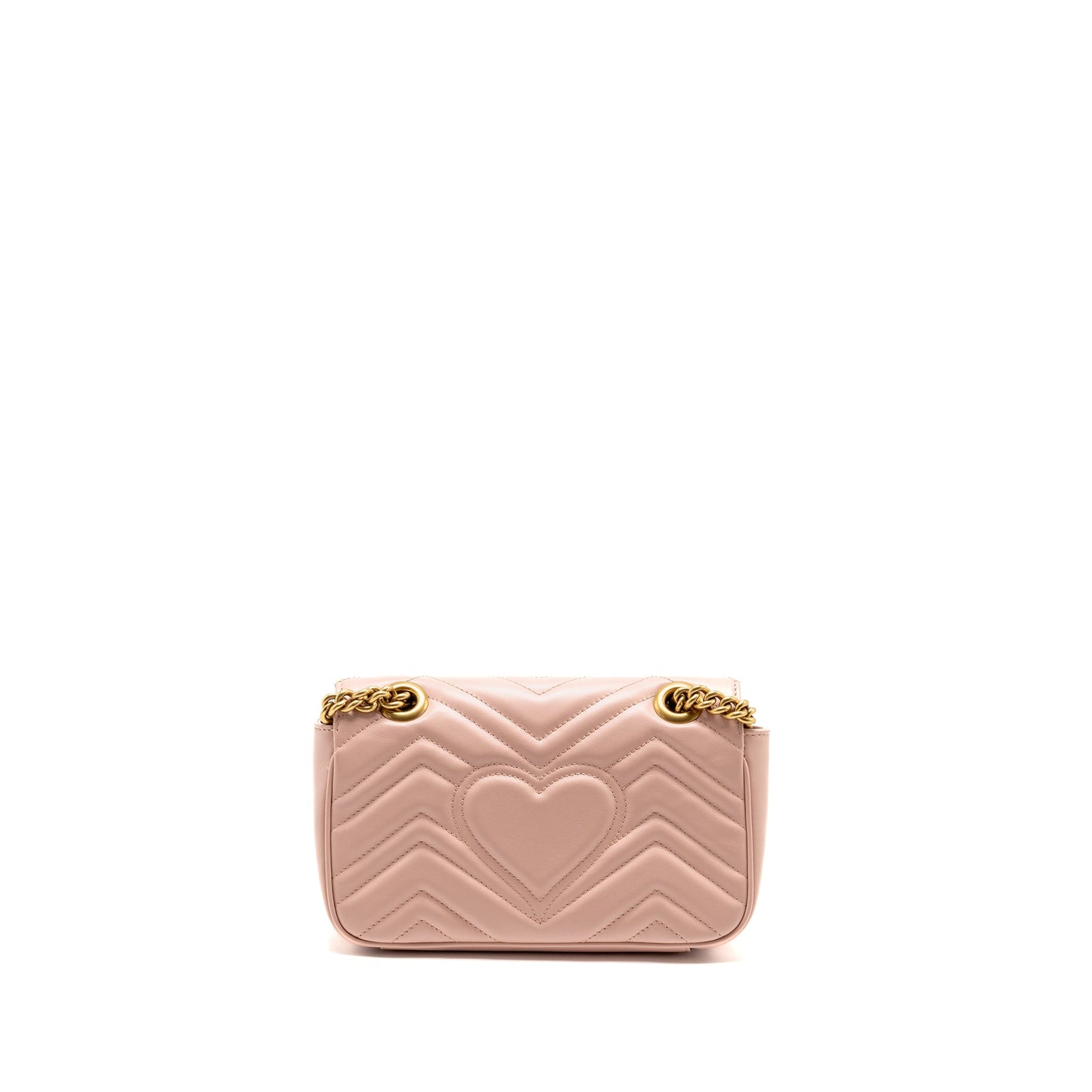 Gucci Small Marmont Mini Purse Calfskin Pink