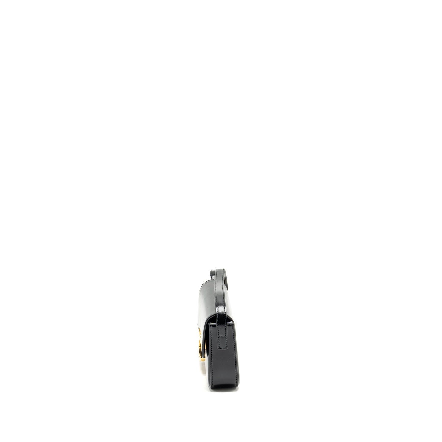 Celine Triomphe Mini Purse Calfskin Black