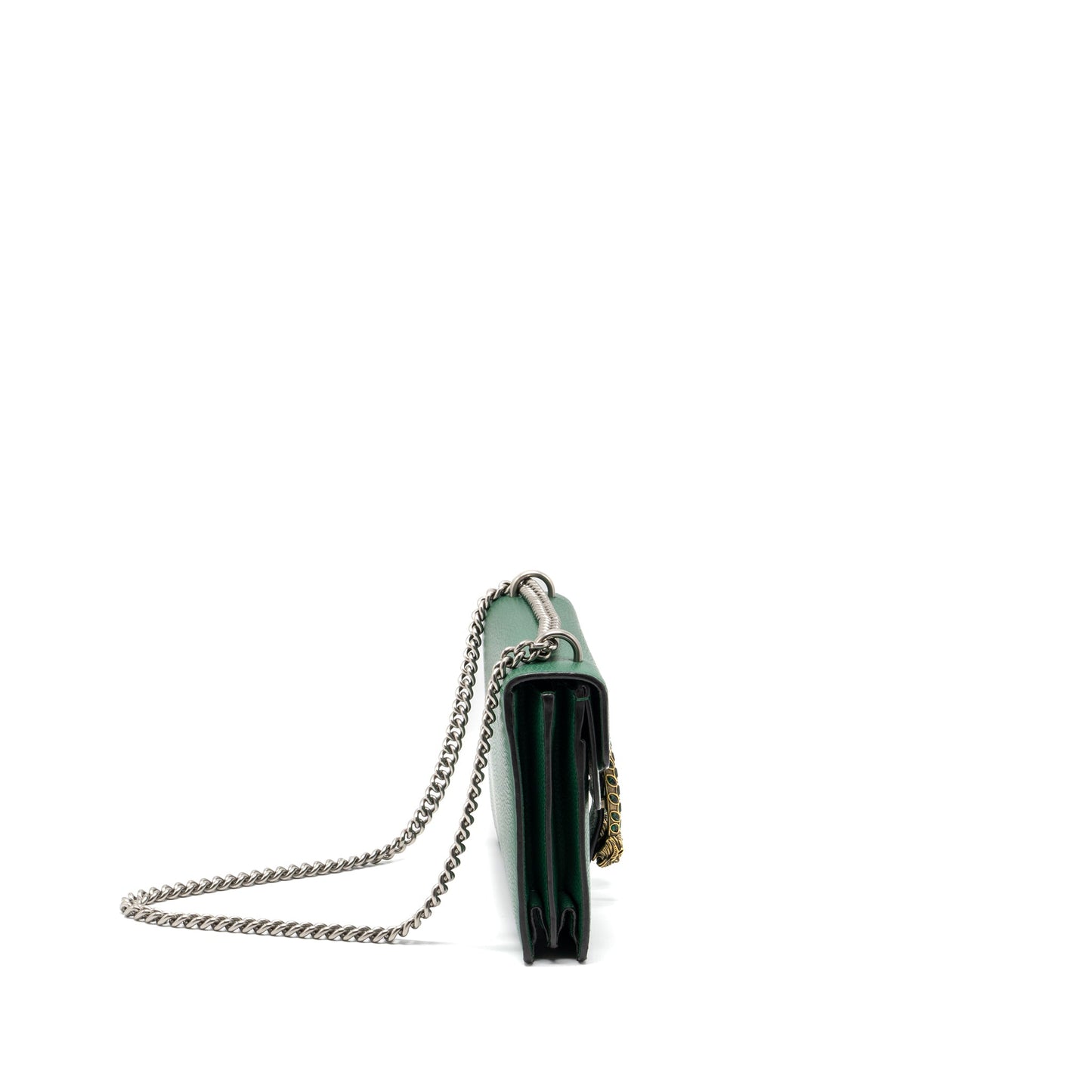 Gucci Dionysus Mini Purse Calfskin Green